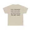 Classic Fit Cotton Tee - "Fact Checkers Didn't Exist" - Image 5